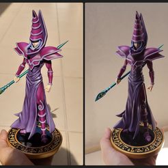 Figurine du magicien des ténèbres - yu-gi-oh !