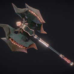 w2.png Double-Headed War Axe with Flames