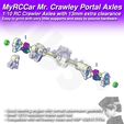 MRCC_MrCrawley_PortalAxles01.jpg MyRCCar Mr. Crawley Portal Axles