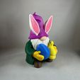 Easter-Gnome-1-08.jpg Build-a-Gnome Easter Add-On STL Bundle - Orelhas de coelho, ovo e pintinho Peep