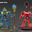 Custom-40mm-Red-Talons-Duo-5.png Custom 40mm Red Talons Librarian and Space Marine DUo