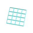 8.png Square Cookie Cutters | 10-Single Cutters & 9-Multi Cutter Options | STL File