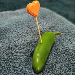 WhatsApp-Image-2023-01-06-at-12.48.43-PM.jpeg Free STL file Heart Sticks・3D printer design to download