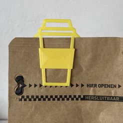 coffee-to-go-paperclip-by-ctrl-design.jpeg STL file paperclip coffee to go・3D printing model to download