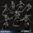 _TechPirates_CursedHowlers.png Cursed Howlers + hero variants - Tech Pirates - 28mm