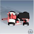004.jpg Tractor/Lawnmower dragster with functionnal steering!!