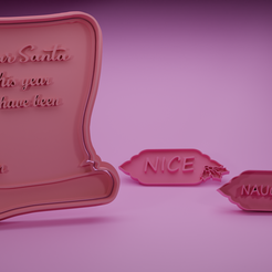 untitled.png Archivo STL letter for santa・Plan imprimible en 3D para descargar