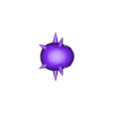 skull mace.stl Skull Mace- bit, weapon