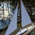 DSC_0952.jpg Modell Segelboot / Yacht - 50cm langer Rumpf