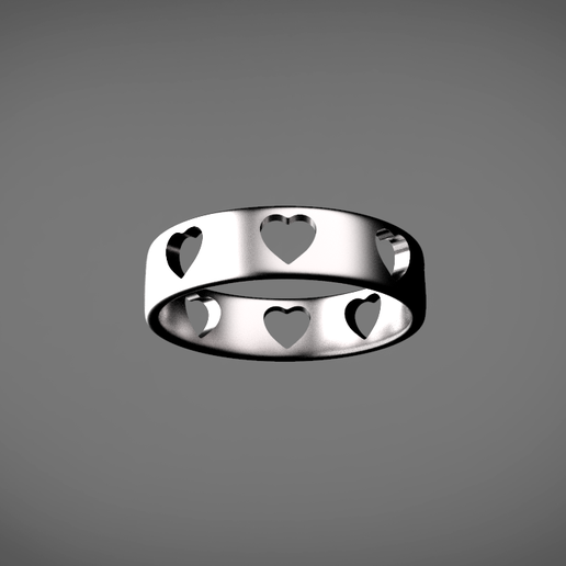 ring of hearts 3D model