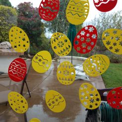 EASTER EGG DECORATIONS