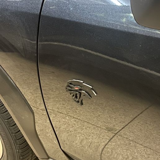 SRT Side Badge with RedEye 3D model