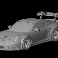 Безымянный1.png Скачать файл OBJ Porsche 911 gt3 cup 2021 (1/24-1/10) • Образец для 3D-принтера, PrintYourRC