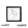 Frame-Picasso-Flamingo2.jpg Wall art - Picasso - Flamingo