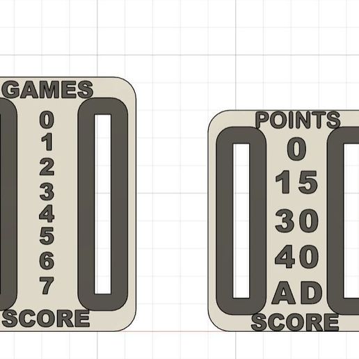 CounterScore - Contatore Punteggio Per Tennis E Padel Da Applicare Alla Racchetta - Foto 5