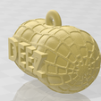deez-nuts-with-hook-3.png Deez Nuts Funny Christmas Ornament 3D Modell mit Haken hängen