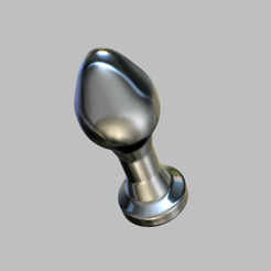 tool-smooth-2.png STL file Butt Plug・Model to download and 3D print