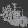1-zil-157-engine-3d-model1.png ZIL-157 Inline-6 Flathead Engine – 1:4 Scale Model