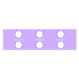 uBeam7.SharpStraight.7x7x2.stl Ultimate LegoBeam/BitBeam generator