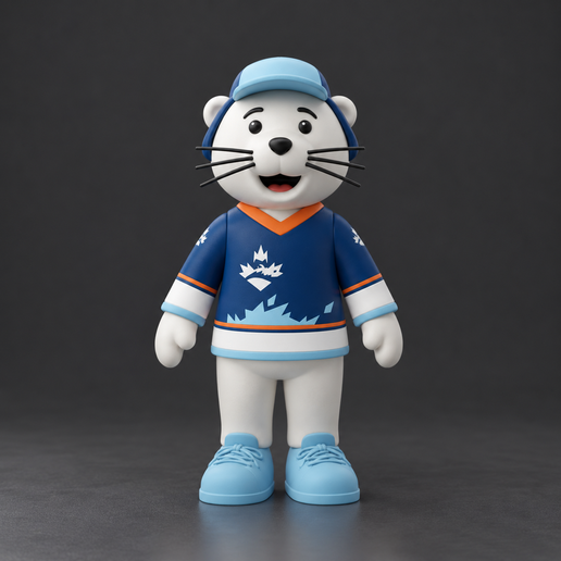 KEBBY ERMINE MASCOT QUEBEC