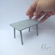 IKEA-NORRAKER-MINIATURE-MINI-5.png Miniature Ikea-inspired Norraker Table for 1:12 Dollhouse | Miniature Ikea-inspired Dollhouse Furniture, Miniature Dollhouse Table