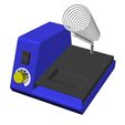 1.jpg Soldering Station Case - OpenSCAD/Parametric