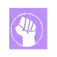 Ranger_fist.stl Pochoirs des Rangers de la RCN