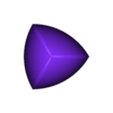 SpheroformPoly_whole.stl Single Polyhedron Symmetric Spheroform Tetrahedron