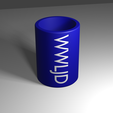 WWLJD.png What Would Leroy Jenkins Do Can Koozie