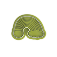 Rainbow.png St Patrick Day Cookie Cutter V3