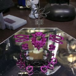 LAUOI0 w * eile STL-Datei Monster High Draculaura Haunt Couture Replik Zubehör herunterladen • Design für den 3D-Druck, flxmtz