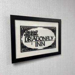 IMG_6545.jpeg Silhouette of the Dragonfly Inn (Gilmore girls) for frame