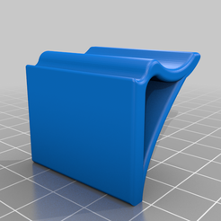head_mount_v1.png Free 3D file wall mount for Sony headphone・Model to download and 3D print