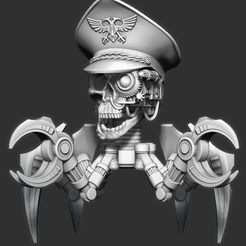 Screenshot-2022-10-06-204807.png Fichier 3D Figurine crâne de servo-commissaire・Modèle à imprimer en 3D à télécharger, DragonFodderGaming