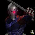 6.png Gray Fox Bust - Closed Helmet (Metal Gear Solid)
