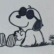 SnoopyRelax1.png Archivo STL Snoopy Relaxing・Objeto imprimible en 3D para descargar