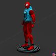 001d.jpg Scarlet Spider -Spider man - Marvel comics - High Quality 3D print model