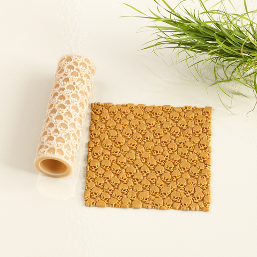 Skull Matrix Wall Texture Roller 3D model