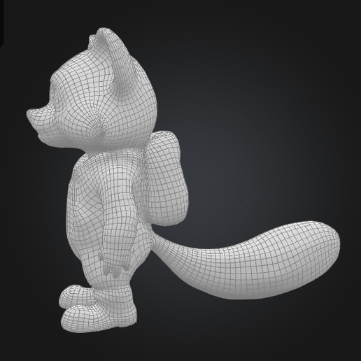 3D file rocket raccoon's cousin 🚀 ・3D printing template to download・Cults
