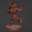 Tor-clan-4-Back.jpg The Tor Clan - Warband of 5 Primal Warrior Cavemen of the Stone Age