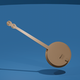 Banjo111.png Banjo Minature STL File