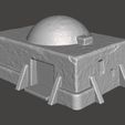 tatooinedwellingmedium7.jpg 6MM SCALE MEDIUM TATOOINE DWELLING MINIATURE MODEL FOR SCIFI GAMES