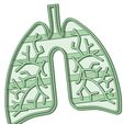 Pulmones.png Lungs cookie cutter