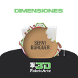 41.png SERVI BURGUER – Servilletero Multicolor en Forma de Hamburguesa
