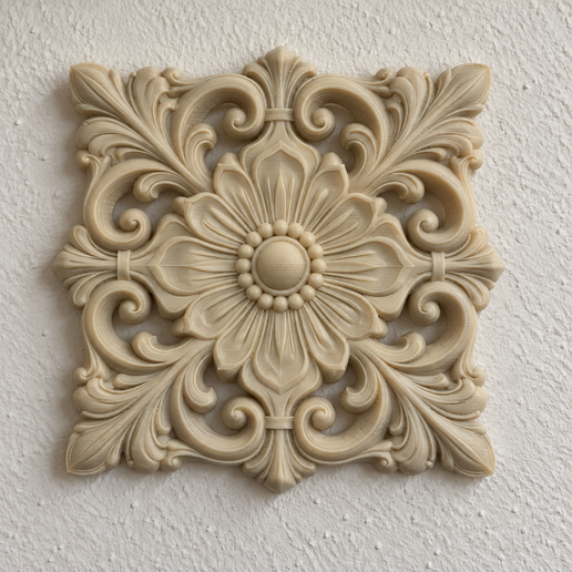 Baroque Floral Wall Panel 🌸✨