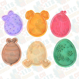 Easter-cute-eggs-cookie-cutter-set-of-6.png 101 adet kurabiye kalıbından oluşan Mutlu Paskalya seti
