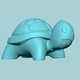 a10.png Cute Turtle Miniature - STL Printable
