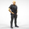 P1.3.jpg N1 American Police Officer Miniature 3D print model