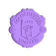 Manchester_United_3D.stl Archivo STL gratis Manchester United - Logotipo・Diseño imprimible en 3D para descargar