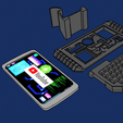 Capture d’écran 2018-04-10 à 16.10.35.png Free STL file Sci-Fi Computer Phone Holder・3D print design to download, 3DSage